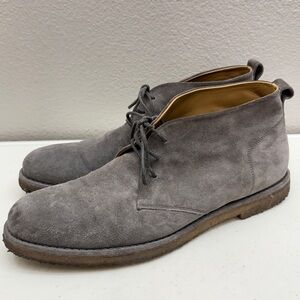 Ross & Snow Gray Mens Chukka Boots Size 11 Suede